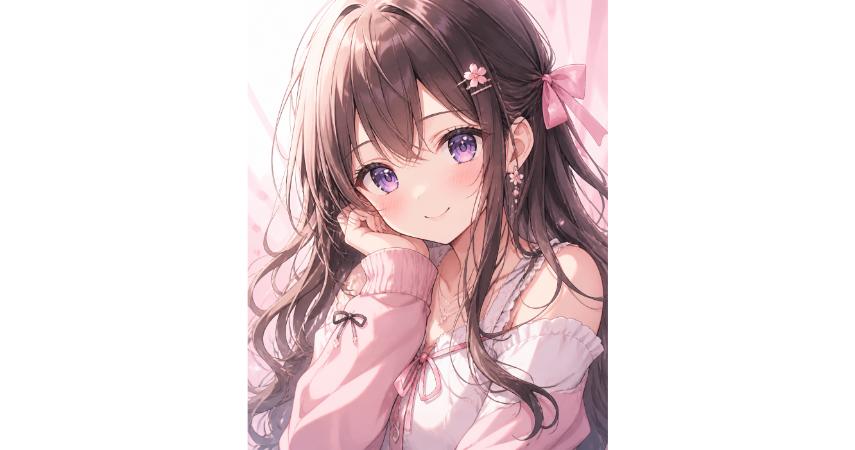 Soft Cute Anime Portrait