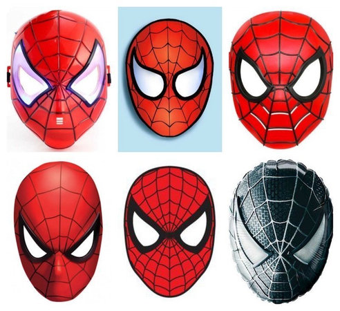 spiderman face paint easy