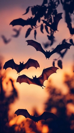 spooky bat images picture ideas