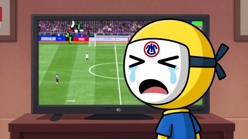 sports fan crying mask meme