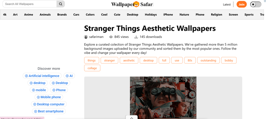 stranger things wallpaper for phone