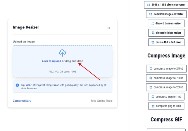 insert your desired image