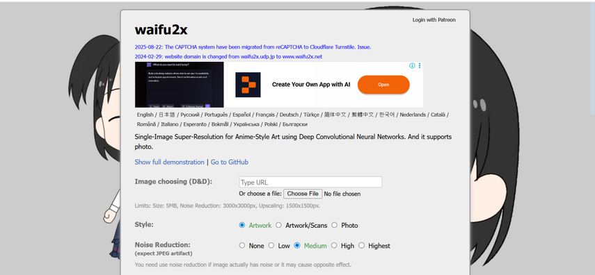 topaz gigapixel ai alternative waifu2x