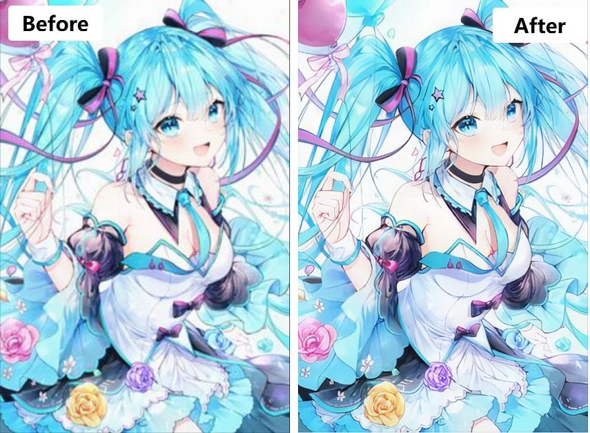 unblur anime photos with hitpaw fotorpea