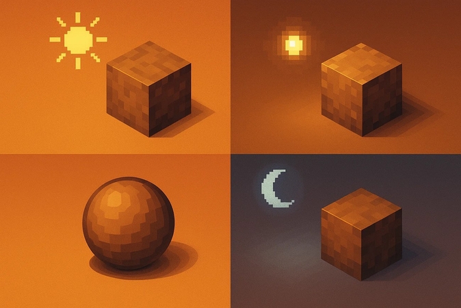 픽셀 아트의 빛과 그림자