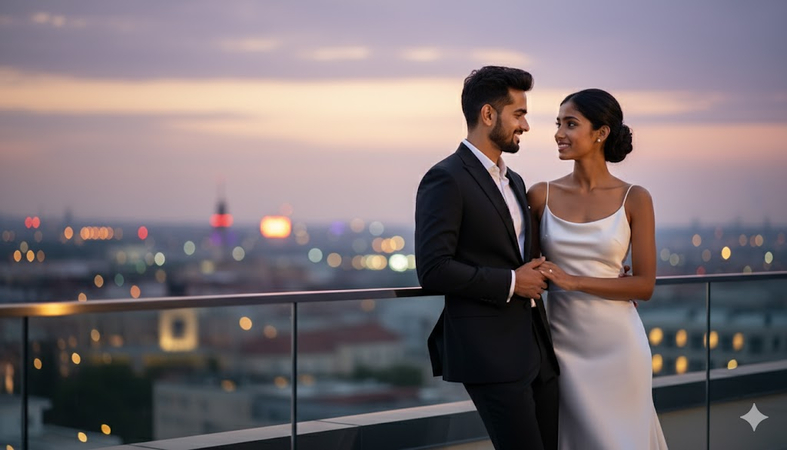 unique ai prompt for wedding