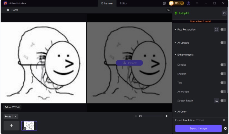upload crying mask meme