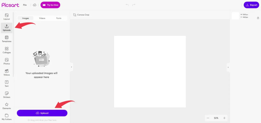 upload image where face will be replaced