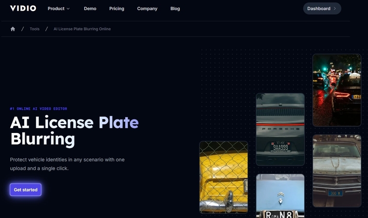 利用vidio工具模糊車牌