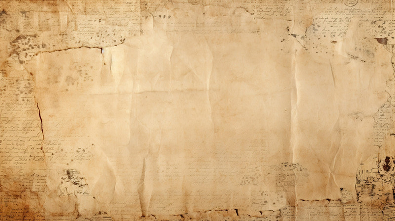 vintage paper background with old parchment texture and faded stains