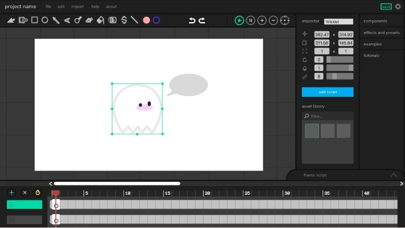 what is wick editor interface
