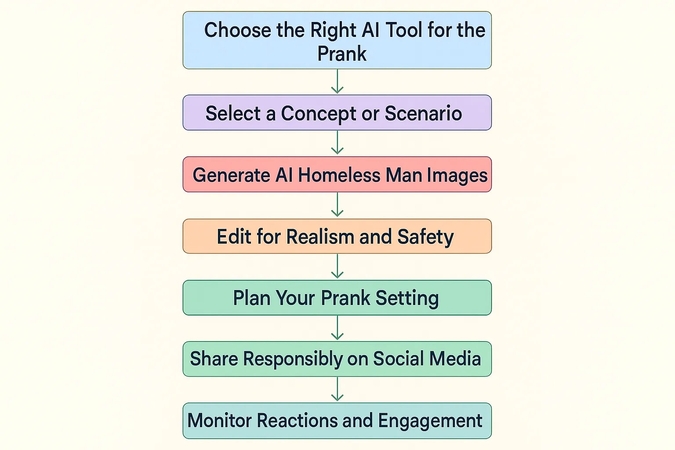 como fazer a pegadinha do homem sem-teto de ia