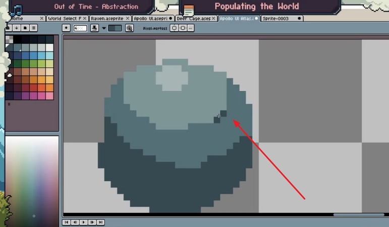 확대하여 세부 조정