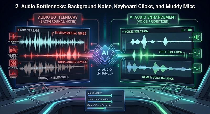 audio bottlenecks