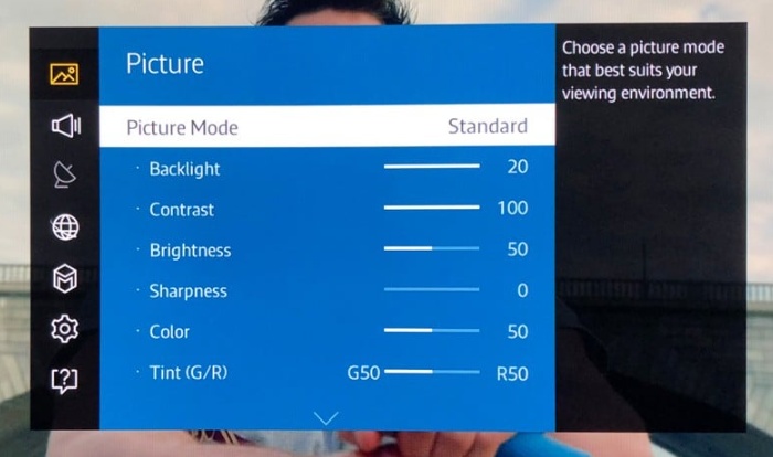 basics of 4k picture settings