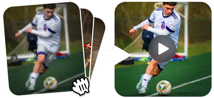 معالجة دفعية لفيديوهات مباريات كرة القدم