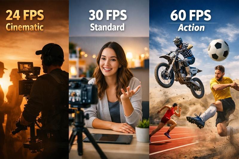 best frame rate for video recording