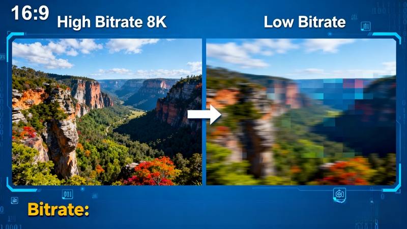 bitrate for 8k videos