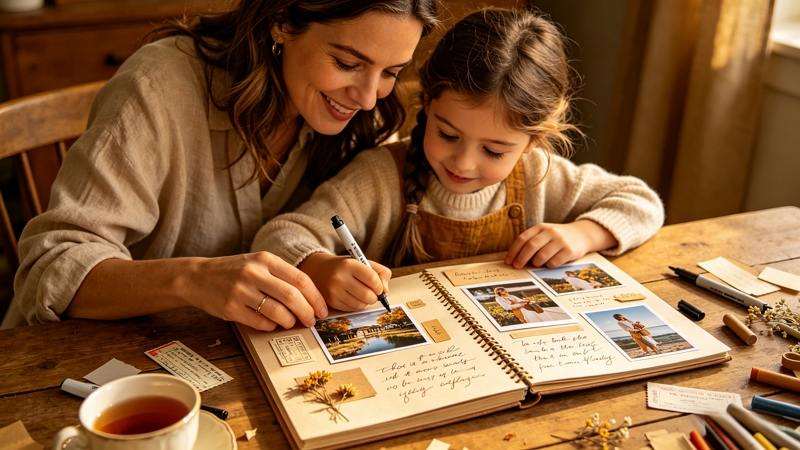 build a memory scrapbook