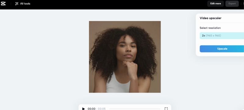 capcut online video enhancer