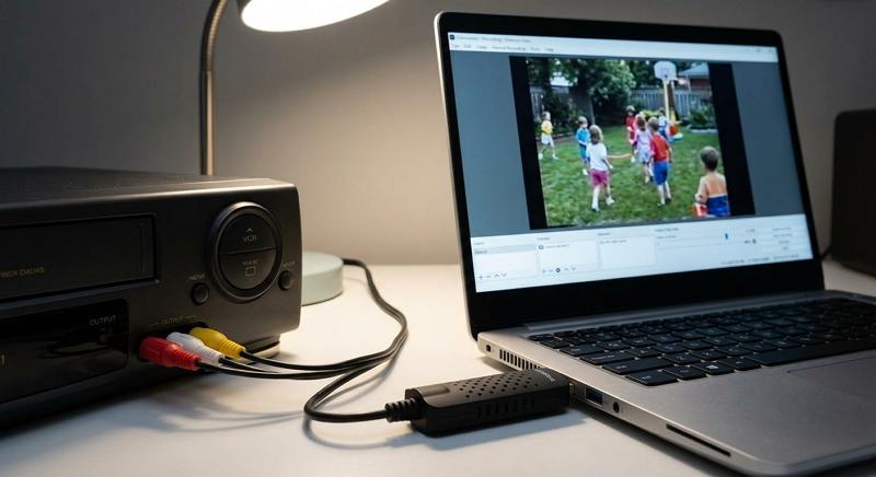 digitize vhs tape recordings
