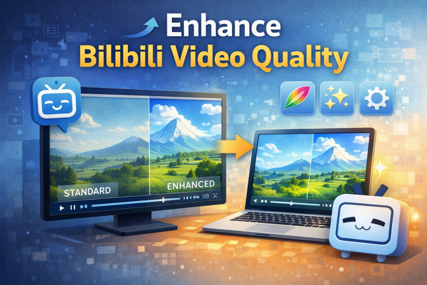 enhance bilibili video quality 