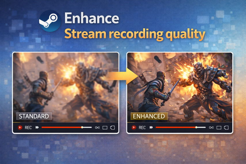 Improve Stream Recording with AI