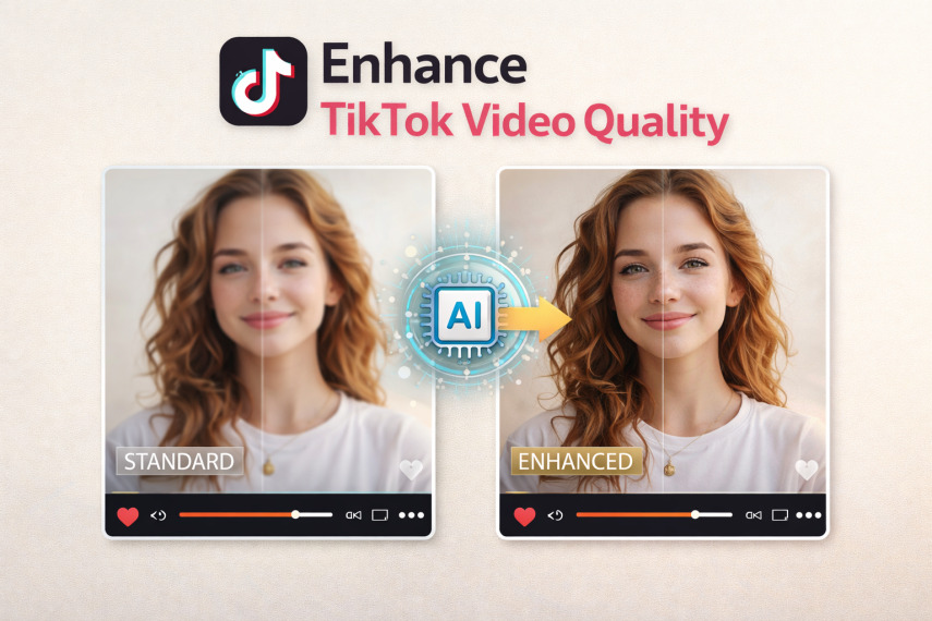 Improve TikTok Video Quality with AI