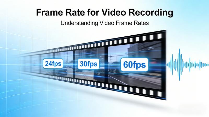 frame rate for video recording