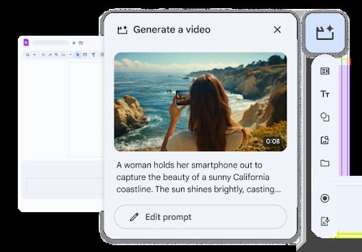 Google Vids text to video generator