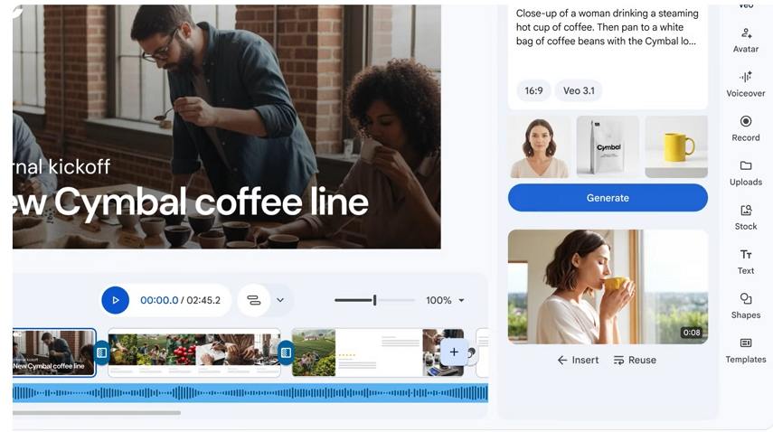 google vids video editor