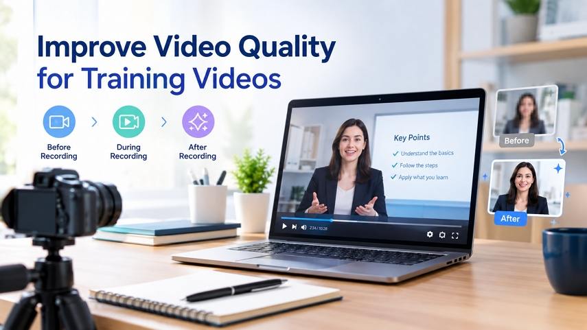 improve training video quality