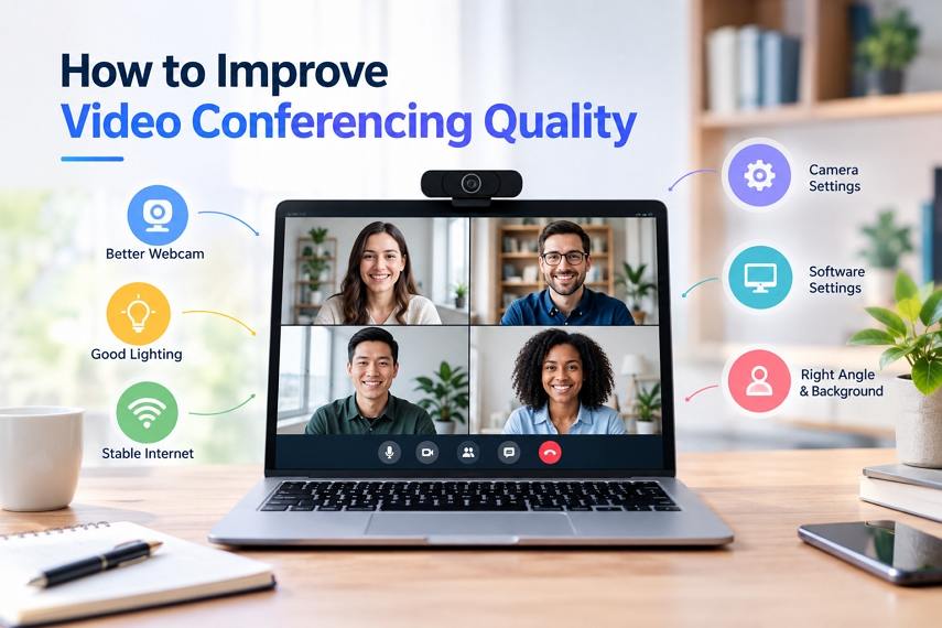 improve online meeting video quality