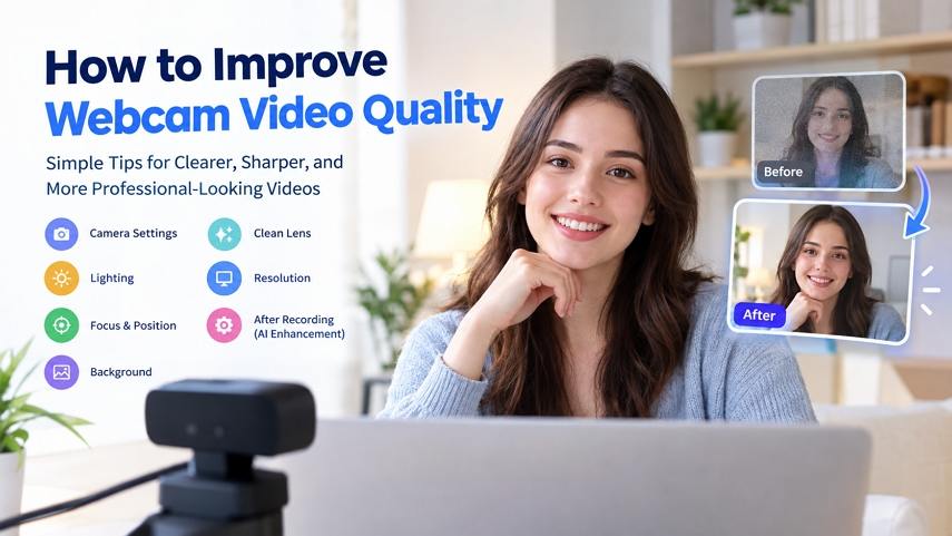 improve webcam video quality