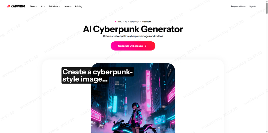 online cyberpunk editing
