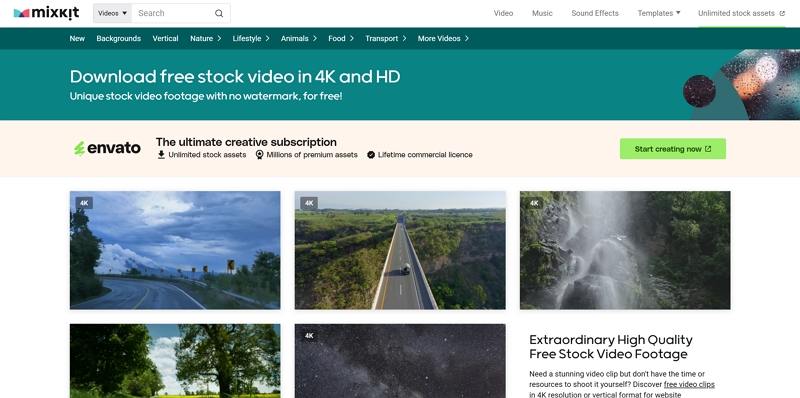 mixkit free stock videos