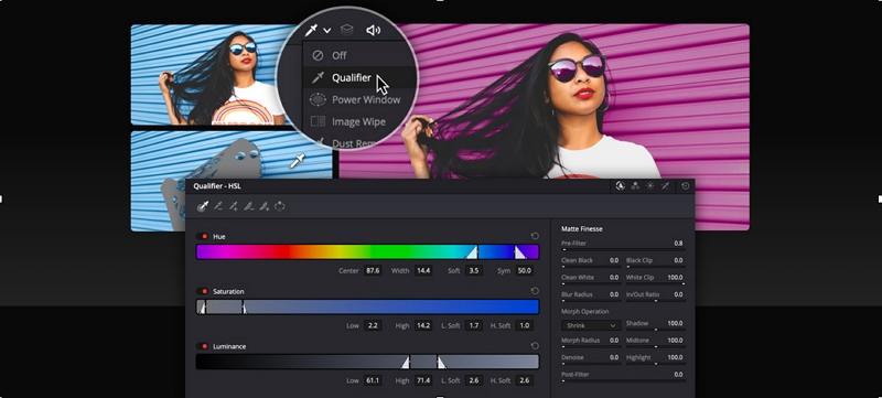 qualifier-tool-davinci-resolve