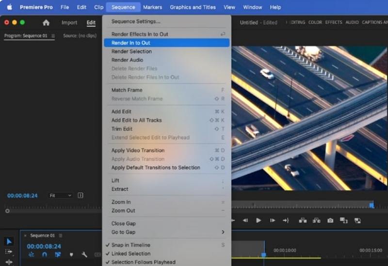 render in adobe premiere pro