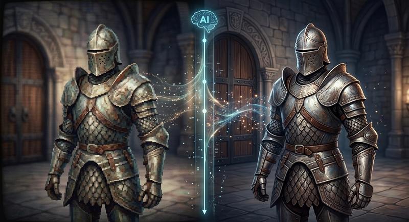reviving legacy assets and engine screen captures