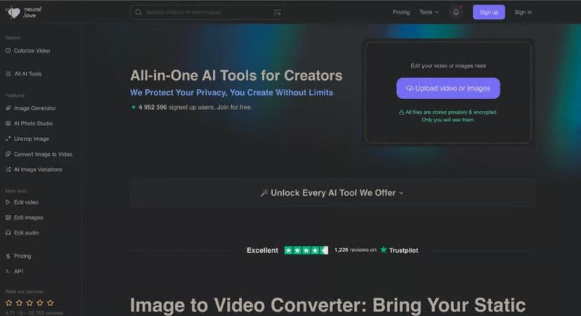 Simple online tennis clip enhancer for improving video clarity and quality with AI