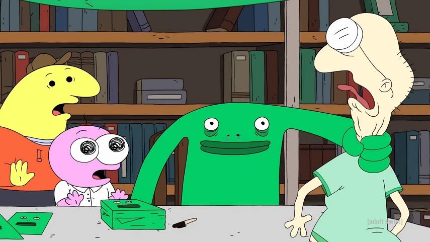 smiling friends season 3 episode 2 mr. frog