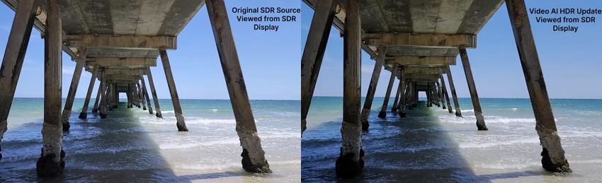 topaz video ai sdr to hdr performance