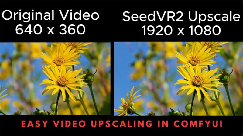 upscale videos in comfyui