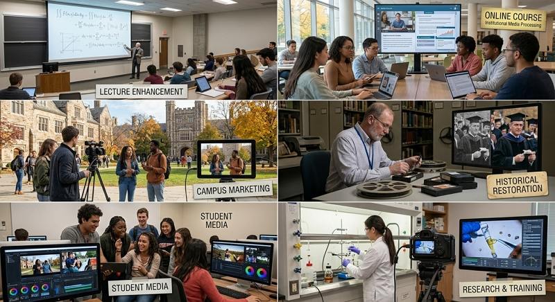use cases for campus video enhancer