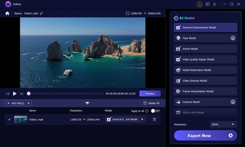 vidhex video enhancer