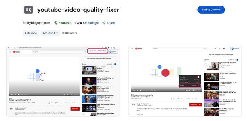 youtube video quality fixer