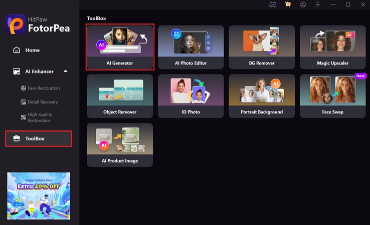 launch fotorpea pick ai generator