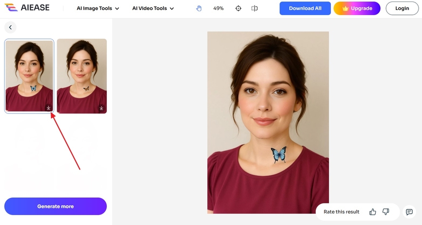 download aiease add tattoo to picture
