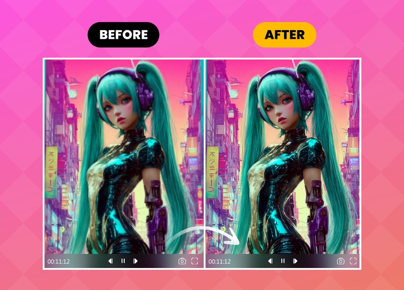 enhance ai video to 4K