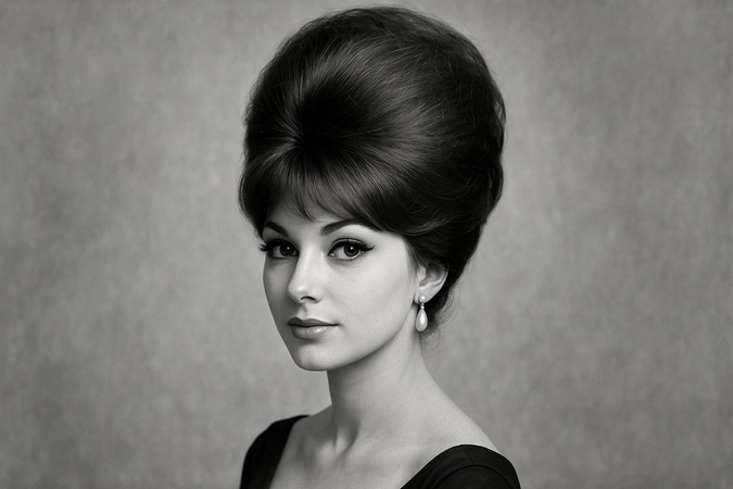 old money hairstyle classic beehive